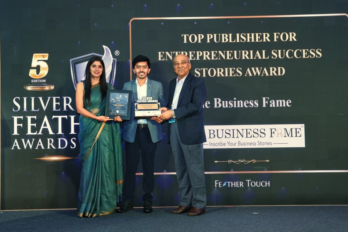 The Business Fame™ Honored with “Top Publisher for Entrepreneurial Success Stories Award”