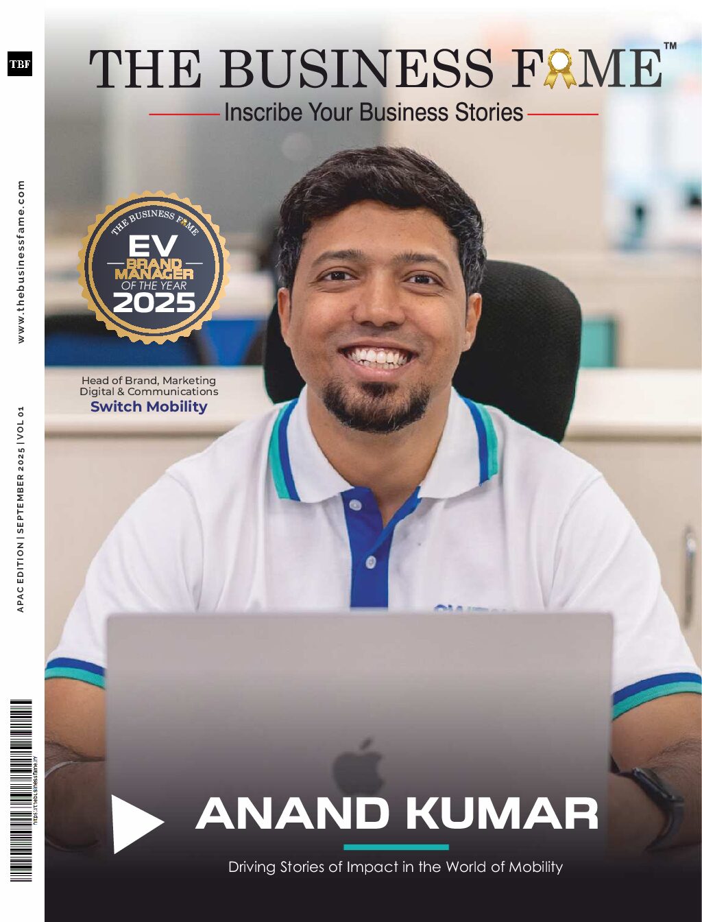EV Brand Manager of the Year 2025