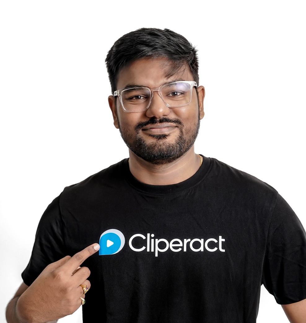 Uday Bhakshar | Founder & CEO | Cliperact
